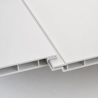 Système de panneaux de plafond en PVC imperméable WYRAX, panneaux de faux plafond résistants à l'humidité, revêtement de plafond décoratif pour l'intérieur
