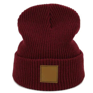 Salve Impex Own Branded High Quality Classic Grey Solid Plain Color Beanie Gorras deportivas Material de punto Gorras de béisbol baratas - Product Image 4