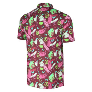 Golf pour hommes OEM pour polos T-shirts 100% coton imprimés avec logo personnalisé directement de l'usine avec logo personnalisé - Product Image 2