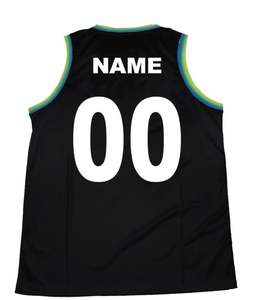 Maillots de basket-ball imprimés personnalisés OEM, à séchage rapide, pour l'été, fabriqués avec un tissu en maille respirant 100% polyester - Product Image 6