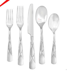 Juego de Cubiertos de Diseño Royal Look con Acabado Plateado para Hoteles y Restaurantes - Product Image 4