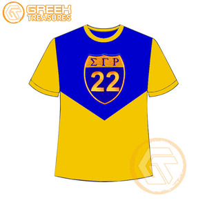 Venta al por mayor Sigma Gamma Rho mujeres camiseta hermandad ropa algodón Jersey alta calidad transpirable camiseta mujeres ropa griega - Product Image 3