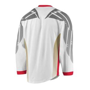 เสื้อเจอร์ซีย์ลาครอสสำหรับผู้ชายเสื้อทีมโพลีเอสเตอร์พิมพ์ลายตามสั่งแบบกลับด้านได้ - Product Image 3