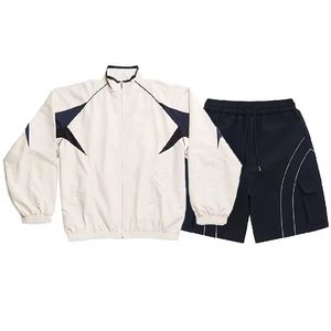 Streetwear Windbreaker Jacket Windproof Set Wholesale Rate Custom Fashion - Product Image 3