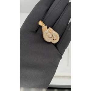 H.A.impex Pendentif tendance en diamant véritable avec taille brillant rond, unisexe, pour un usage quotidien, charme élégant et touche luxueuse - Product Image 3