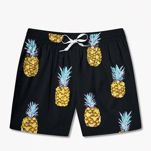 Pantalones cortos de baño del desierto de alta calidad Diseño de logotipo personalizado 100% algodón Pantalones cortos transpirables para hombres sin tirantes - Product Image 1
