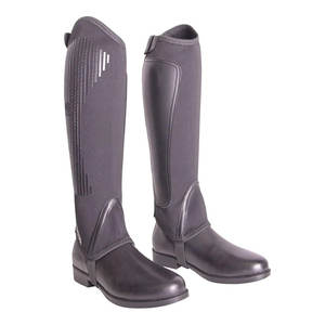 Cuero resistente a la intemperie para equipo de equitación confiable Chaps de equitación Detalles elegantes para mostrar y practicar Chaps de equitación - Product Image 5