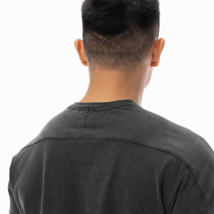 Custom Black Men <b>T</b> <b>Shirts</b> Gym Fitness High Quality Embroidery Printed Casual Round Neck Cotton Material Summer Man <b>T</b> <b>Shirt</b> 2023 - Product Image 5