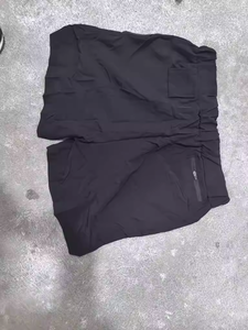 Pantalones Cortos Deportivos Casuales de Verano para Hombre, 100% Algodón de Alta Calidad, Secado Rápido, Color Sólido, con Logotipo Personalizado, Cintura Media - Product Image 2