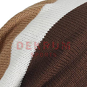 Bonnet tricoté d'hiver en coton de haute qualité unisexe motif imprimé personnalisé garder au chaud Cou - Product Image 4