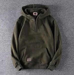 OEM Vente en Gros de Bonne Qualité 100% Coton Sweat à Capuche Brodé Sweat à Capuche pour Hommes Vêtements de Rue à Vendre - Product Image 3