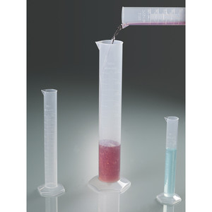 Cylindre gradué en verre borosilicate 10 ml - Transparent avec échelle graduée, cylindre de laboratoire durable par Burkle GmbH - Product Image 2