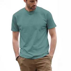 Custom 240G Hombres O-cuello Camisetas 100% Algodón Impreso con Logotipo Propio - Product Image 6