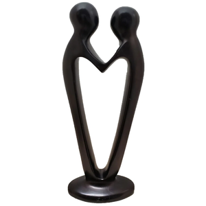 Sculptures d'art en métal doré de qualité supérieure avec base abstraite décor de table Statue bureau à domicile or fer Art Sculpture ornement - Product Image 2