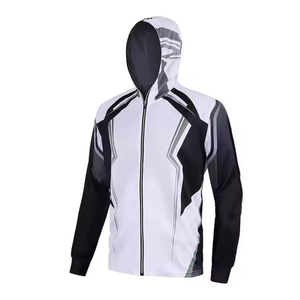 Sudadera con Capucha de Pesca para Hombre 2025 de Gran Venta, UPF 50, Antibacteriana, Cortavientos, Sublimada, de Alto Rendimiento, Tallas Grandes, Refrescante, Manga Larga, Cierre Frontal - Product Image 5