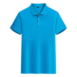 เสื้อโปโลแขนสั้นเสื้อกอล์ฟลายทางเสื้อโปโล20 - Product Image 5