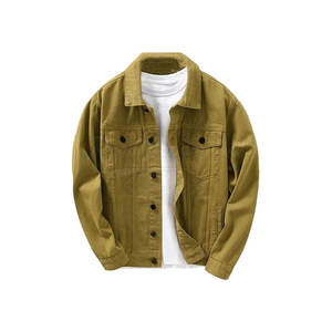 แจ็กเก็ตยีนส์สำหรับผู้ชายเสื้อแจ็กเก็ตยีนส์ผ้าฝ้ายระบายอากาศได้สำหรับกลางแจ้งโลโก้ออกแบบได้ตามต้องการ - Product Image 1