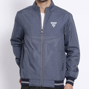 Premium Quality Top Selling Men's Bomber Jacket <b>Stand</b> Collar Windproof Light <b>Weight</b> Stylish Breathable Customizable - Product Image 1