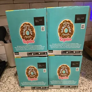 De Originele Donutwinkel Koffie Donker Geroosterde K-Cups Keurig 4.6 Oz Met Extra Vet.