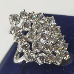 Anillos de diamantes de alta calidad VVS claridad corte redondo forma laboratorio cultivado diamante Halo anillo de compromiso joyería eternidad anillos de boda - Product Image 1
