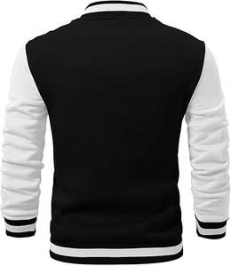 Veste universitaire pour hommes-Veste Letterman en laine coupe ajustée, blouson bombardier de baseball, fabricant et fournisseur personnalisés pour les vestes d'hiver - Product Image 2