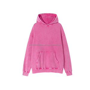 เสื้อฮู้ดดี้สตรีทแวร์ดีไซน์ใหม่ ผ้าฝ้าย 100% เนื้อหนา ลายบาติก ปักลายตามสั่ง ล้างสีแบบแอซิดวอช 400 กรัม ทรงโอเวอร์ไซส์ สำหรับผู้ชาย สไตล์ดิสเทรส - Product Image 4