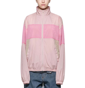 Veste coupe-vent en nylon pour femme, grande taille, 100 % polyester, respirante, avec fermeture éclair, imperméable - Product Image 5