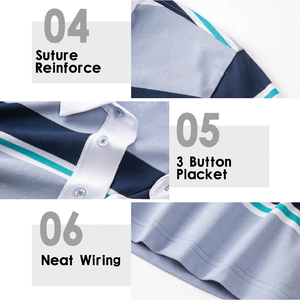 เสื้อโปโลใส่ได้ทั้งชายและหญิงเสื้อกีฬาเปล่าใส่ได้พอดีตัว - Product Image 6