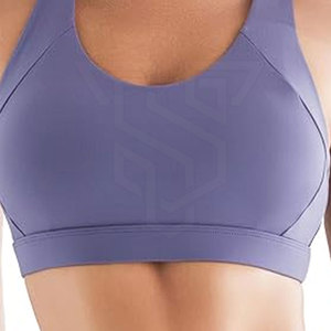 Sujetador deportivo acolchado de la mejor calidad para mujer, ropa transpirable para gimnasio y Yoga, Spandex/poliéster, almohadillas extraíbles, servicio OEM - Product Image 6