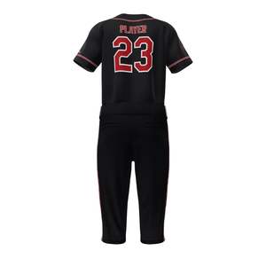 Logotipo personalizado Sublimación Jersey Pant Set Transpirable Humedad Wicking Poliéster Teamwear Impreso Uniformes de béisbol - Product Image 2