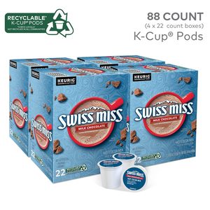Swiss Miss Chocolate con Leche, Cápsulas Individuales K-Cup para Keurig, 88 Unidades - Product Image 6
