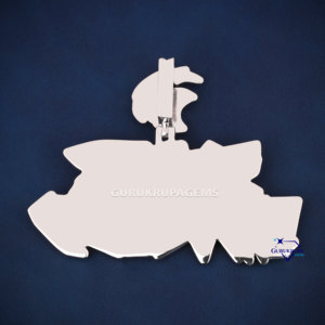 Colgante hecho a mano con letras personalizadas, colgante de plata 925, prueba de diamante VVS Moissanite, joyería de Hip Hop para hombres - Product Image 6