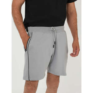 Shorts en coton KANONI au design classique, taille XS, respirants, confortables, longueur genou, taille élastique, en polyester tissé et tricoté - Product Image 4