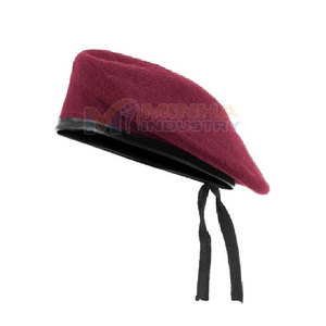 Boina Moderna con Tela Transpirable, Ajuste Cómodo para Uso Diario, Boina Redonda Clásica, Tela de Lana Suave - Product Image 4