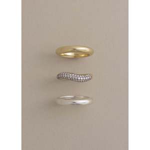 แหวนเพชรทรงคลื่น - Product Image 3