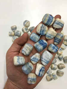 Meilleure vente pierre de dégringolade Schelelite bleue naturelle pierre précieuse en gros pour la décoration de la maison Feng Shui Reiki guérison amour méditation - Product Image 3