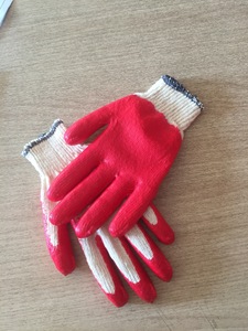 ถุงมือนิรภัยเคลือบยางเวียดนามป้องกันการตัดและกันลื่นยางกึ่งเคลือบใช้ซ้ำได้สำหรับทำสวนและทำงาน - Product Image 5