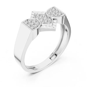 Elegante anillo de diamantes redondo para hombres con piedra cultivada en laboratorio, joyería fina de lujo certificada por IGI, compradores comerciales al por mayor - Product Image 4