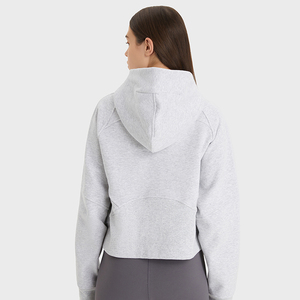 Professional Customizable Women Cotton <b>Polyester</b> <b>Hoodie</b> with Thick Embroidered Logo Custom Wholesale Streetwear - Product Image 3