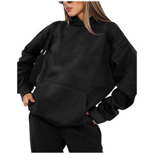 Sweat à capuche vintage en polyester/coton, best-seller de l'hiver, broderie personnalisée, haute qualité, unisexe, polaire brossé - Product Image 2