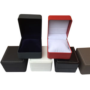 Caixa de Presente de Luxo para Relógio Masculino com Cantos Arredondados, Logotipo Personalizado, 4 Cores, Estojo de Couro para Relógio de Quartzo - Product Image 5