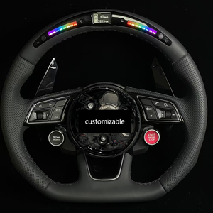 Tùy chỉnh thể thao đầy đủ da Led chỉ đạo bánh xe lắp ráp cho <span class=keywords><strong>Audi</strong></span> A3/A4/A5/<span class=keywords><strong>A6</strong></span>/Q2/Q3/Q5/Q6/Q7/Q8 TT R8 - Product Image 1