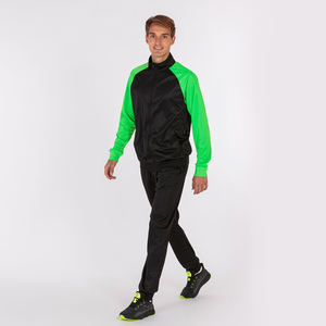 Ensemble de survêtement confortable et respirant pour homme, survêtement de sport zippé, survêtement uni pour impression - Product Image 6