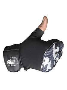 Custom Unisex High Quality Cowhide Leather Half Finger Lace-Up Closure Gym <b>Gloves</b> Premium Fitness Workout Wraps Lifting <b>Gloves</b> - Product Image 3