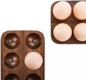 <b>Eco</b>-Friendly Polished Acacia Wood Tray with Elegant Matte Finish Multi-Purpose Tray with Handles for Home and Professional Use - Product Image 4