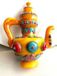 กาน้ำชาและกาแฟอาหรับอีพ็อกซี่เรซินพรีเมียมของขวัญตกแต่งบ้านสำหรับการแสดงเดือนรอมฎอน - Product Image 3