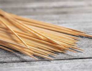 Bâton de barbecue brochettes de bambou BBQ bambou naturel biodégradable jetable - Product Image 5