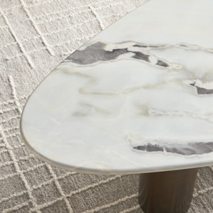 Elegante Mesa cilíndrica redonda de oro hecha a mano para salas de estar, dormitorios y esquinas decorativas con atractivo atemporal - Product Image 4