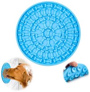 Food Grade <b>Silicone</b> Pet Bowl & Dog Lick Pad Slow Feeder <b>Mat</b> With Non Slip Base Promotes Healthy Eating For Dogs And Cats - Product Image 2