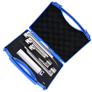 Handheld Stainless Steel Veterinary Diagnostic Injection Laryngoscope Reusable Flexible <b>Fiber</b> <b>Optical</b> <b>Light</b> Pig-HASHIR Model - Product Image 2